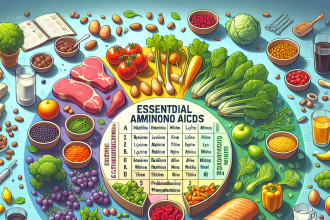 Aminoacidi essenziali per una dieta sportiva equilibrata
