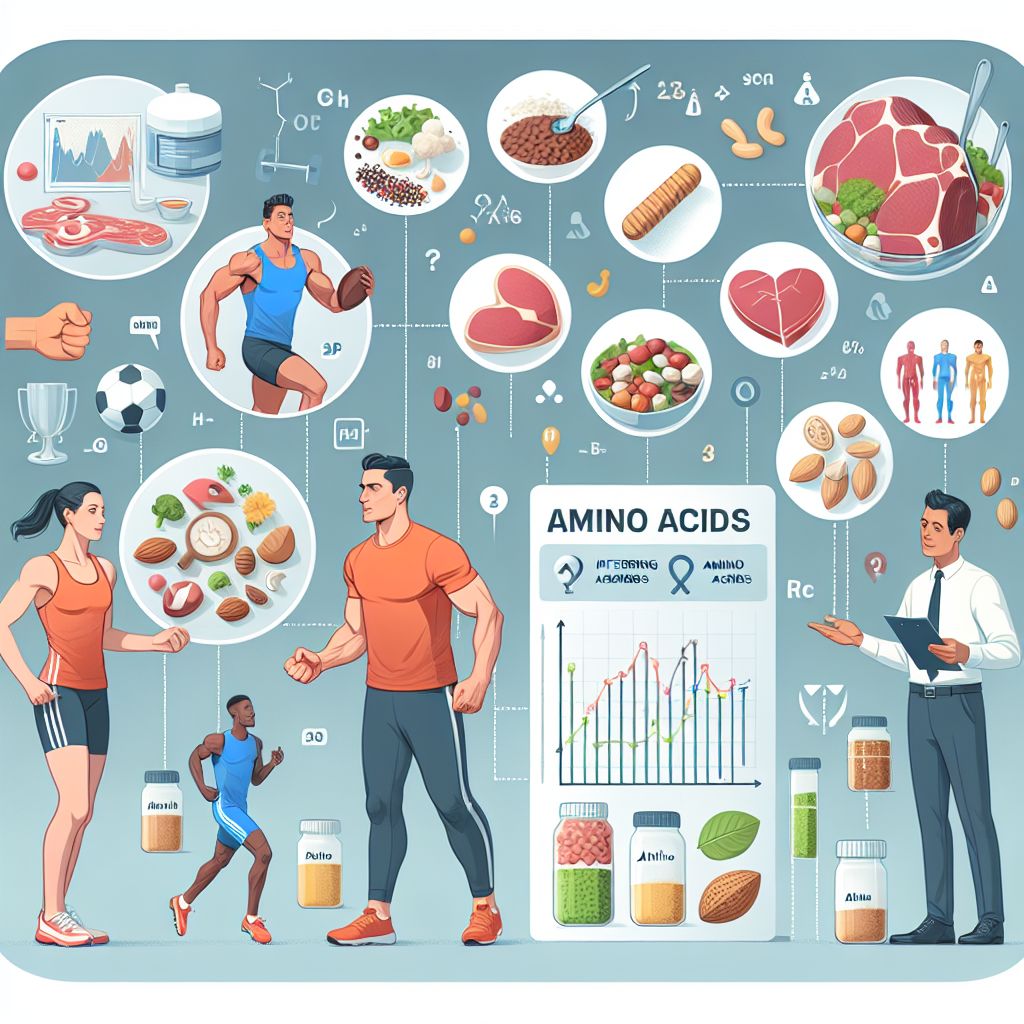 Come integrare gli aminoacidi nella dieta degli atleti