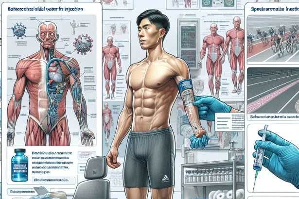 L'uso corretto dell'acqua battericida per iniezioni negli sport di resistenza
