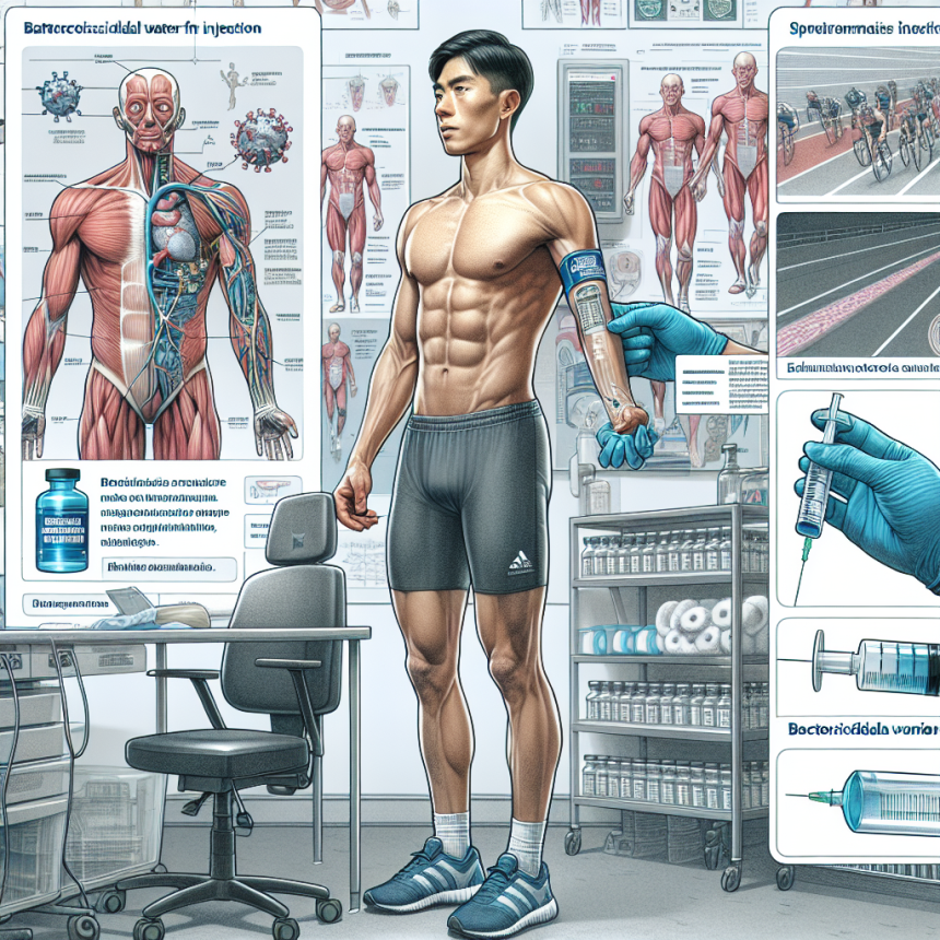 L'uso corretto dell'acqua battericida per iniezioni negli sport di resistenza