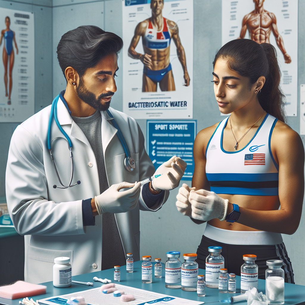 L'uso corretto dell'acqua battericida per iniezioni negli sport di resistenza