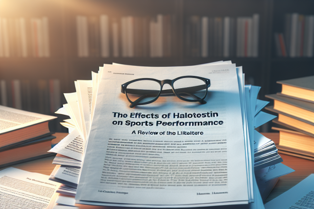 L'effetto dell'Halotestin sulle prestazioni sportive: una revisione della letteratura