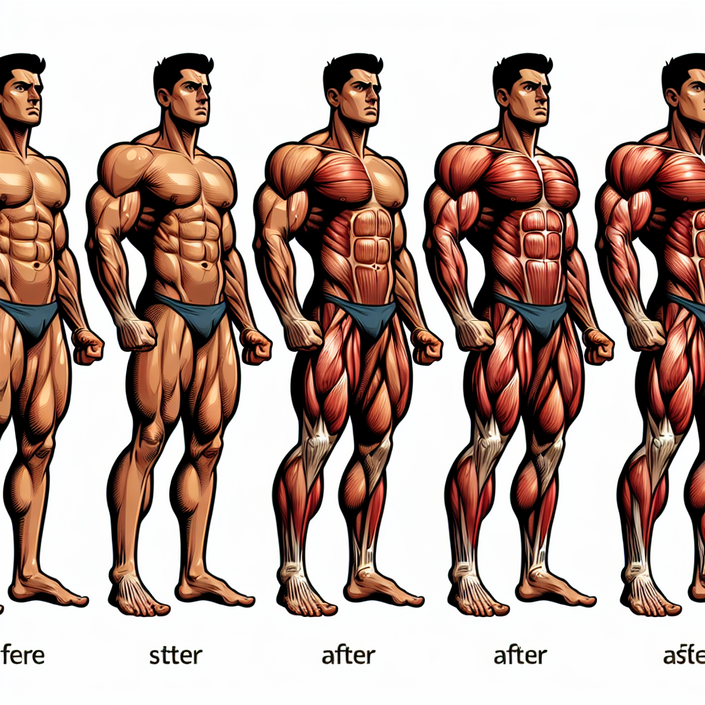 Effetti della sospensione acquosa di testosterone sull'ipertrofia muscolare