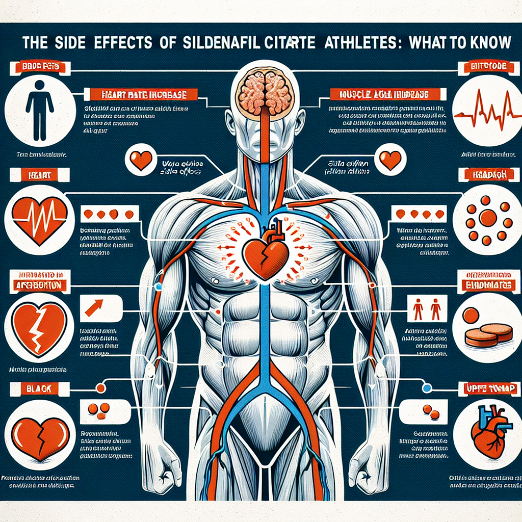 Gli effetti collaterali del Sildenafil Citrate negli sportivi: cosa sapere