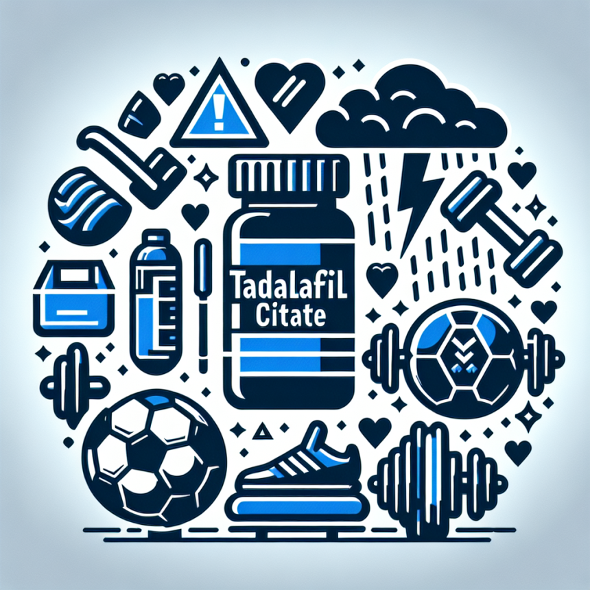 Gli effetti collaterali del Tadalafil Citrate nell'ambito sportivo