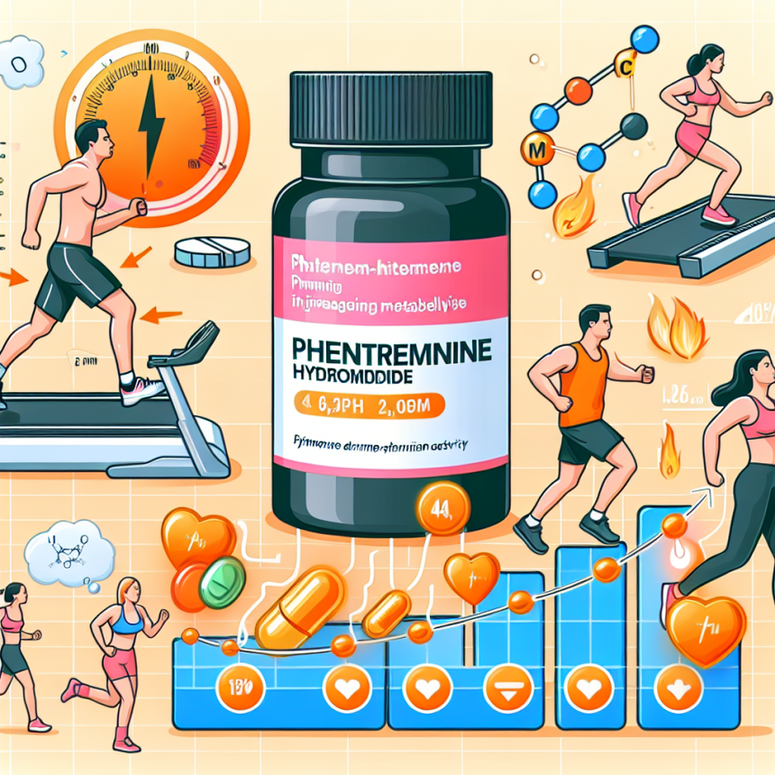 Phentermine Hydrochlorid e la sua azione sul metabolismo nell'attività fisica