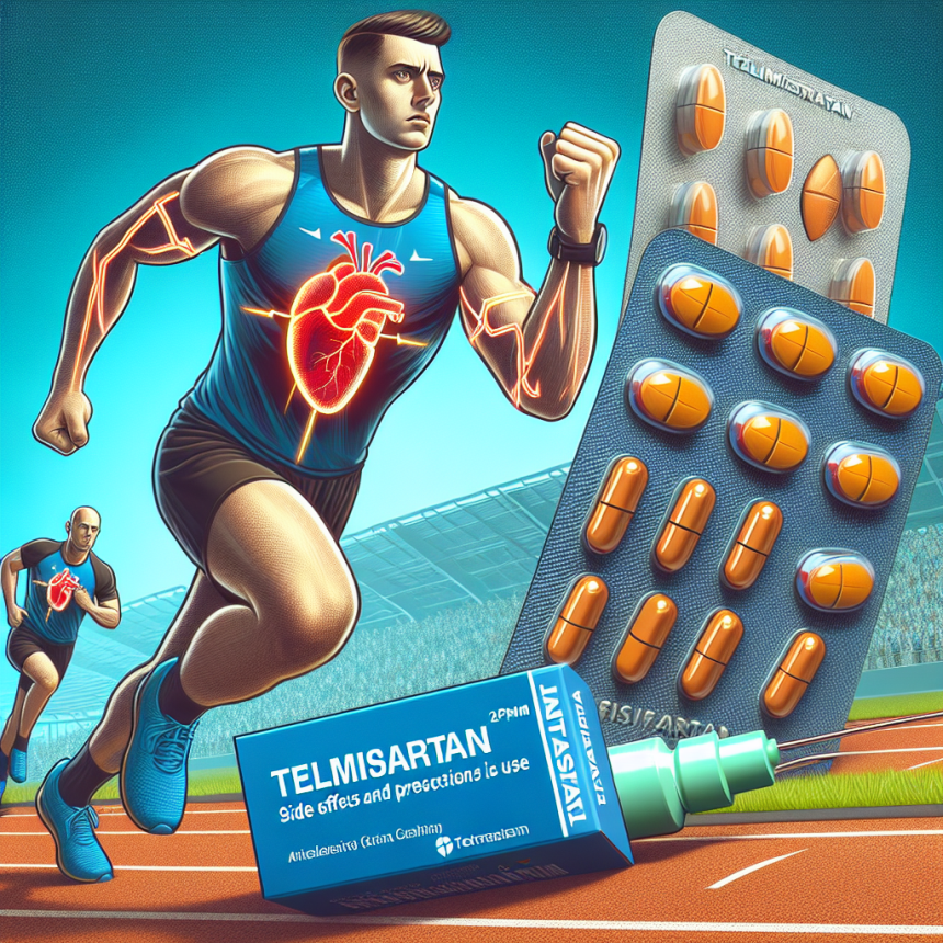 Telmisartan: effetti collaterali e precauzioni nell'uso sportivo
