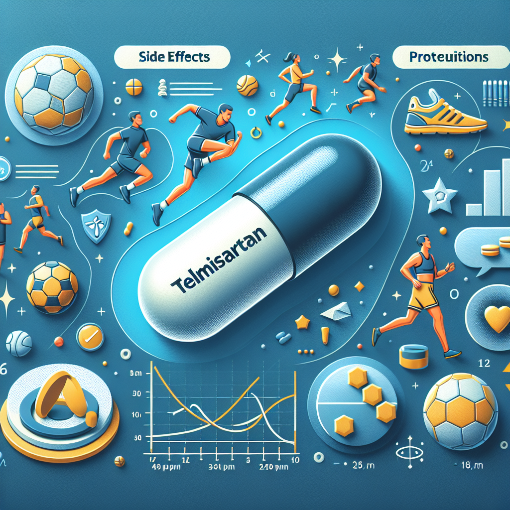 Telmisartan: effetti collaterali e precauzioni nell'uso sportivo