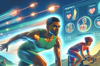 Come il Tirzepatide può migliorare la resistenza fisica negli sportivi